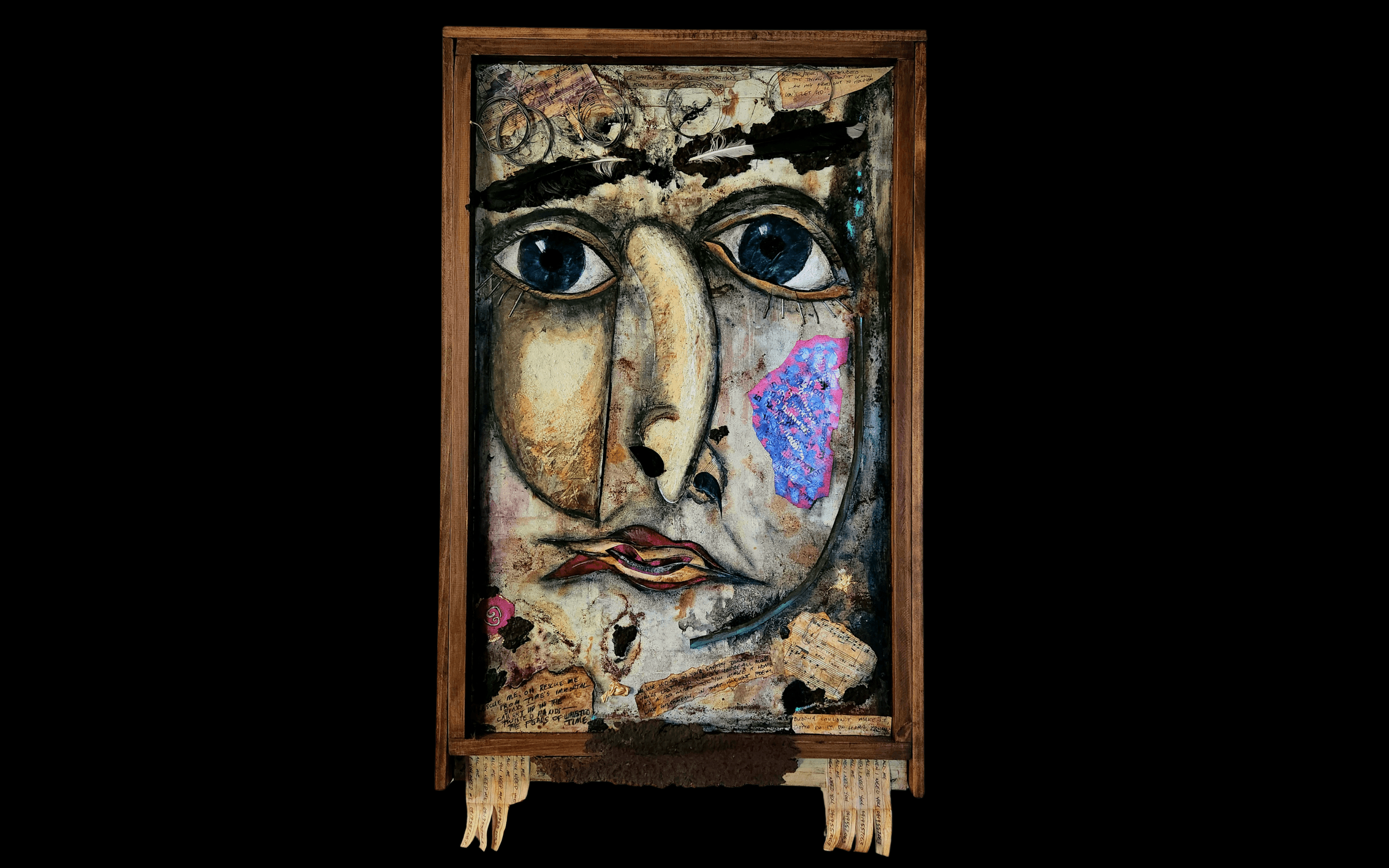 Portrait Of The Artist Awaiting Prognosis by Jamie Saxe