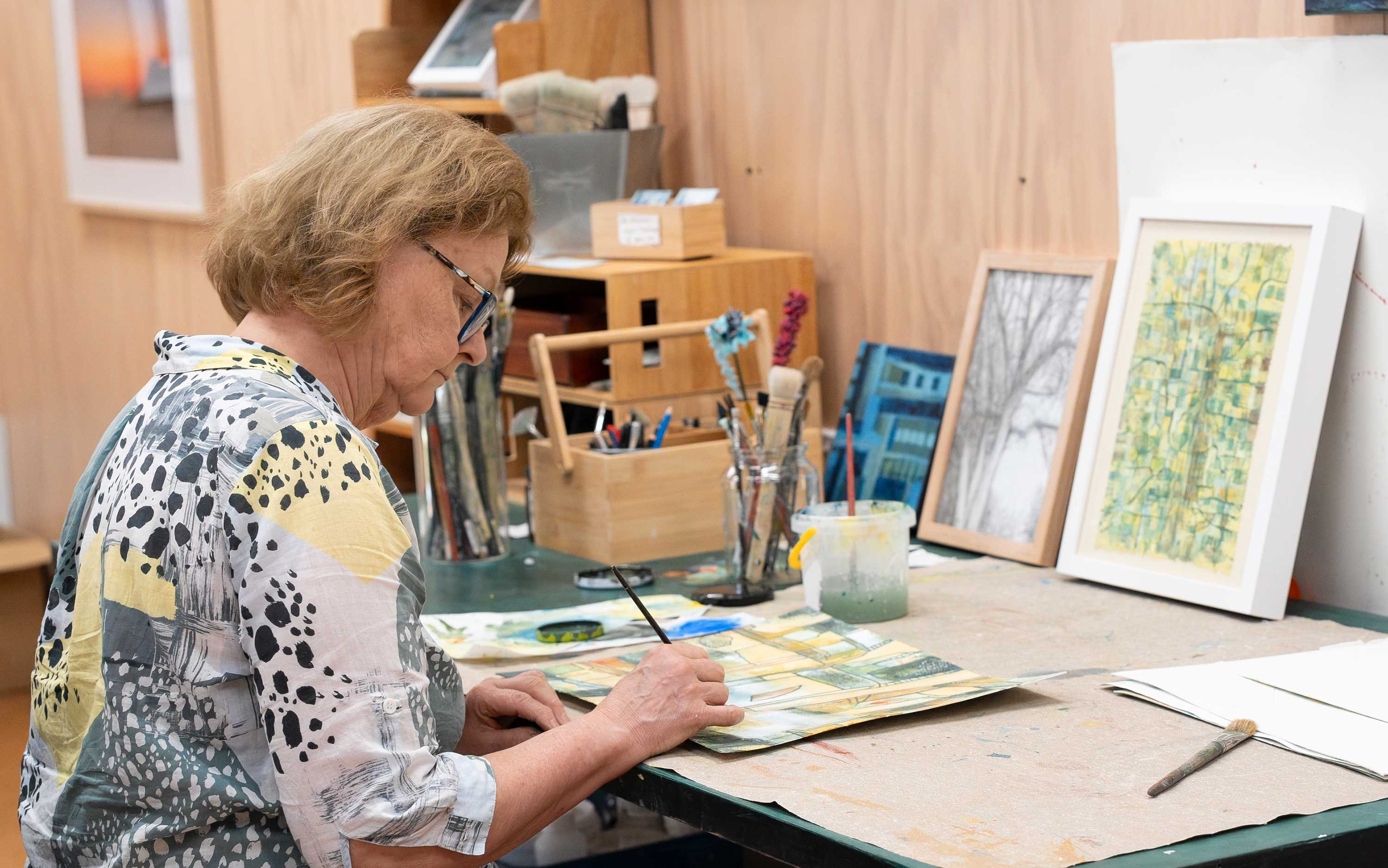 Abstract Painting Workshop with MaryLin Litchfield