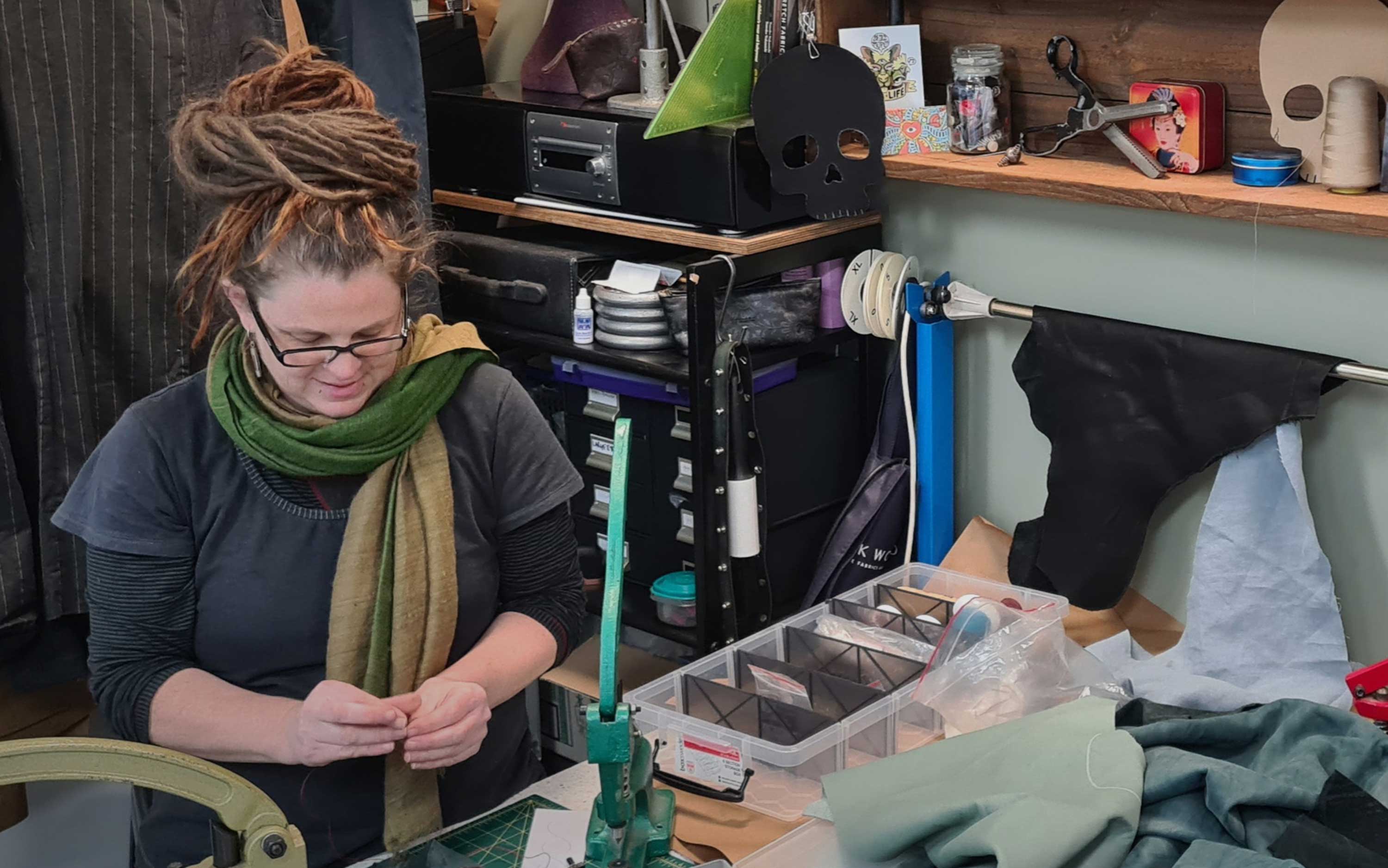 Leather Accessories Workshop with Arwen Cleary