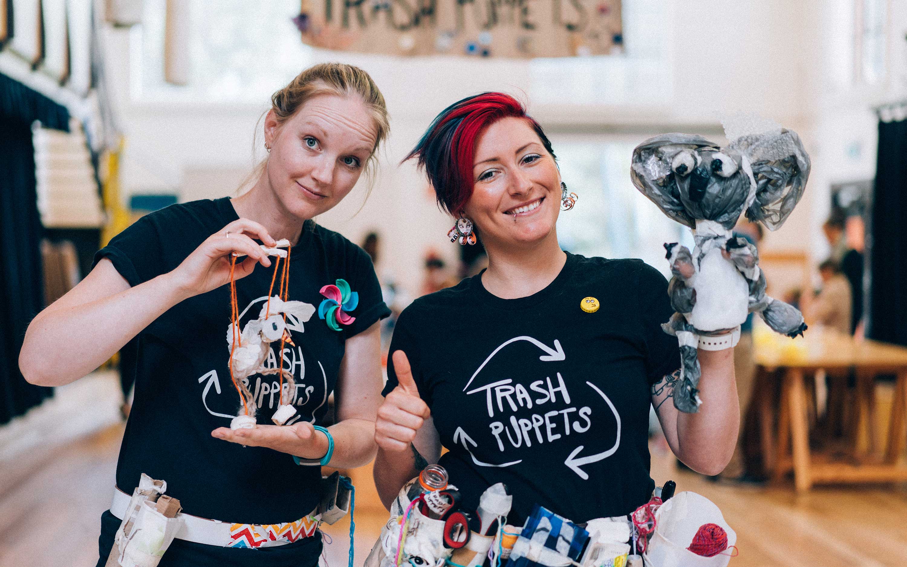 Trash Puppet Making Workshop