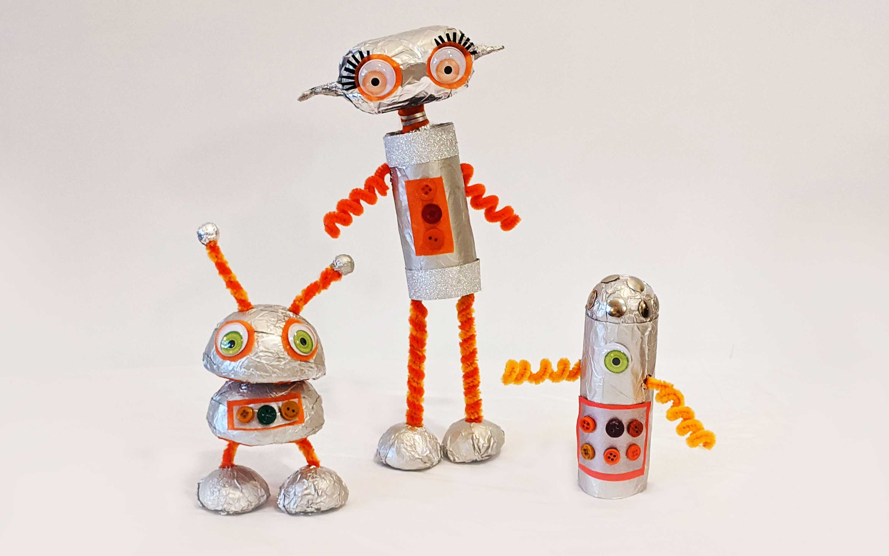 Recycled Robots Workshop by Little Wing Puppets