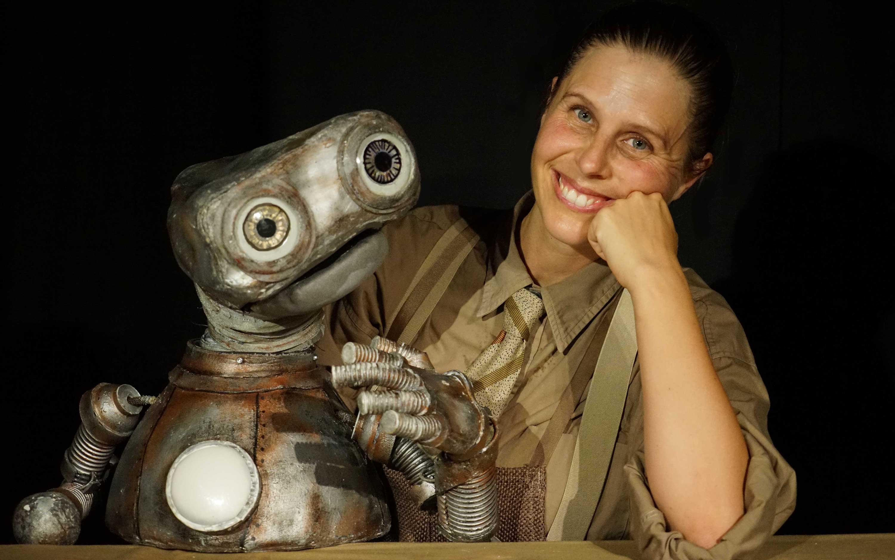 Recycled Robots Workshop by Little Wing Puppets