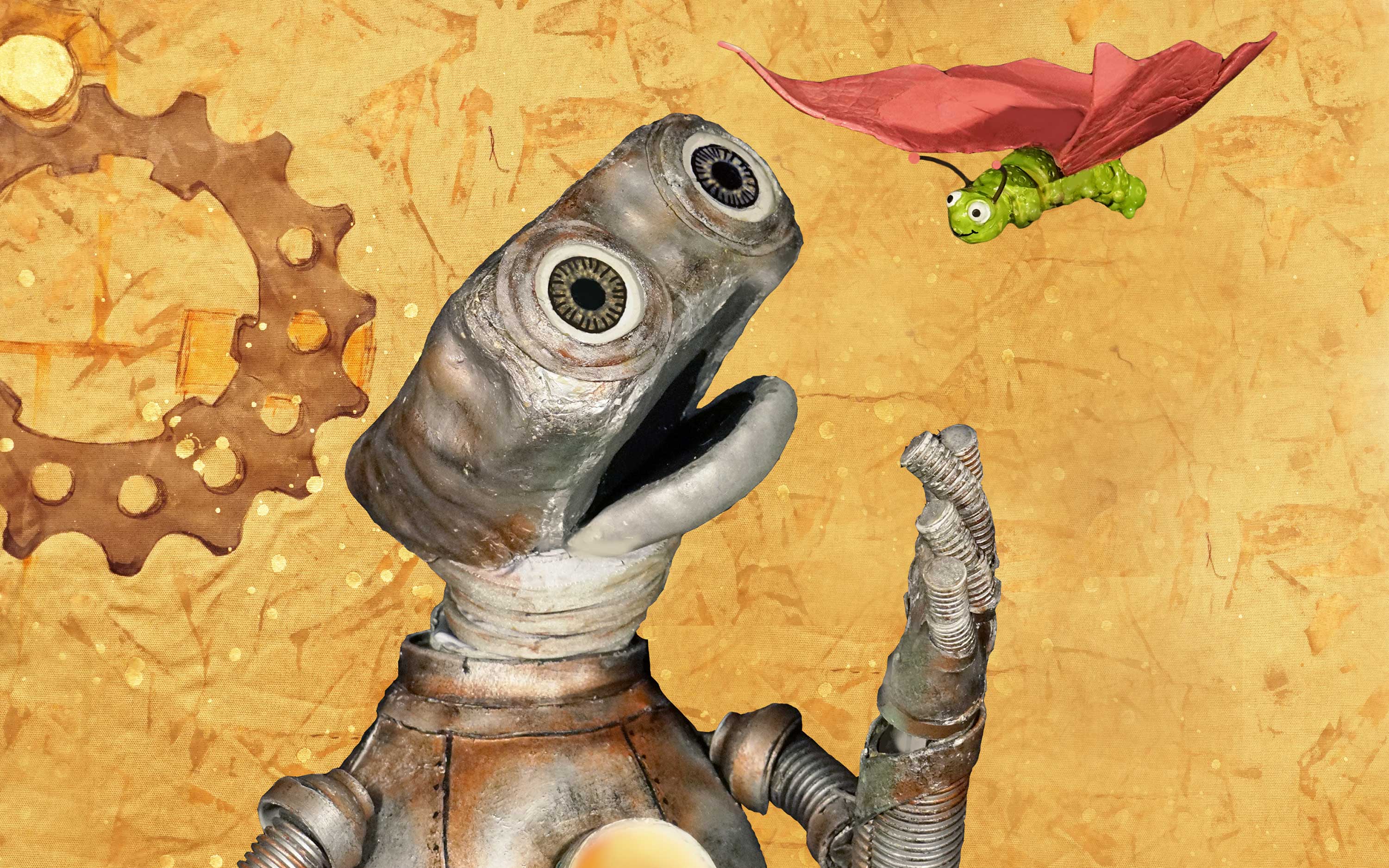 Trinket the Robot by Little Wing Puppets
