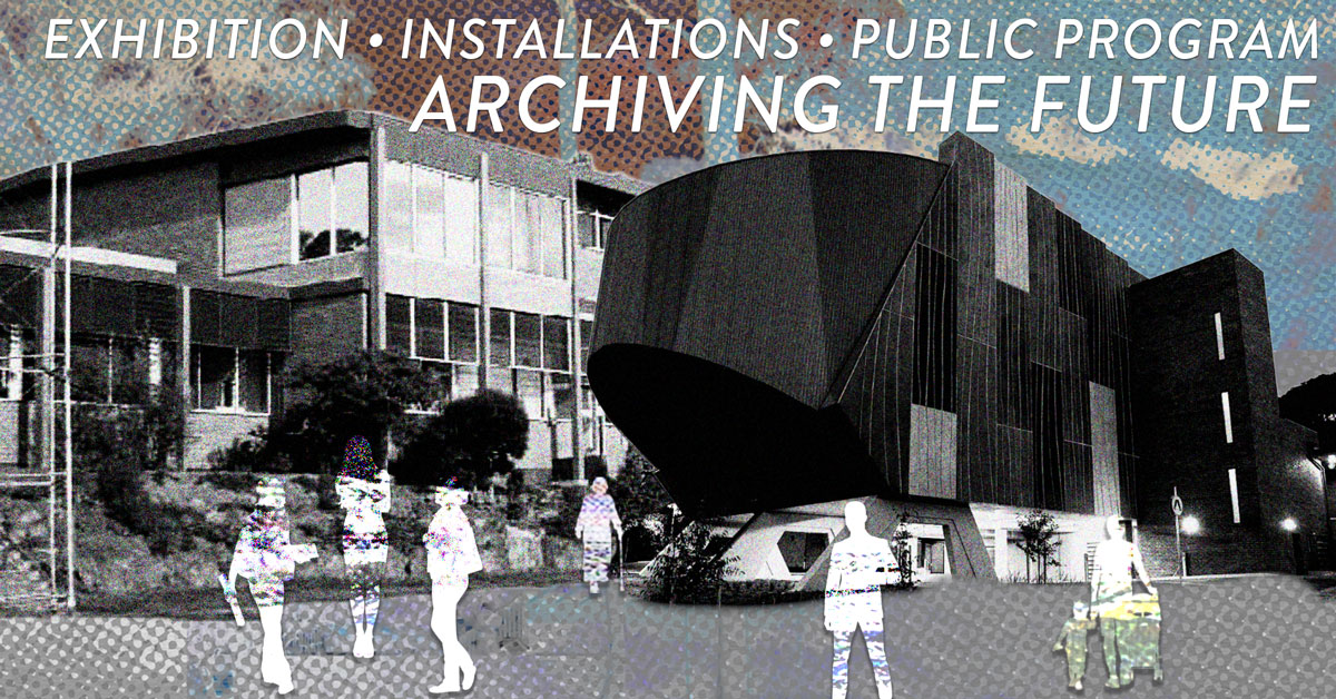 Bluzal Field, Archiving the Future, 2023, Digital Collage