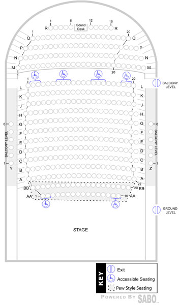 Burrinja Seating plan
