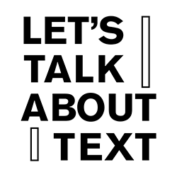 text